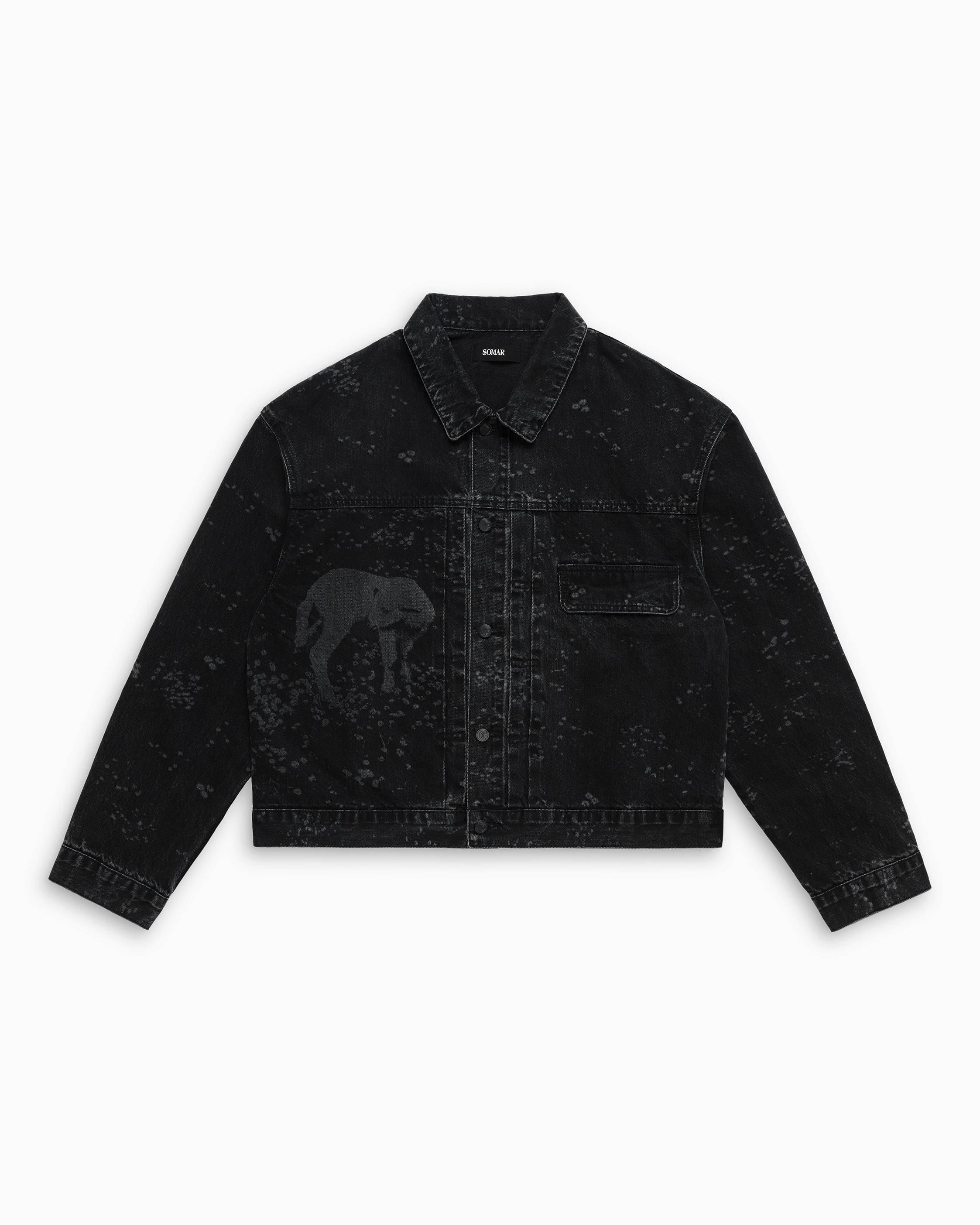 ISHMAEL DENIM JACKET [LAMB]