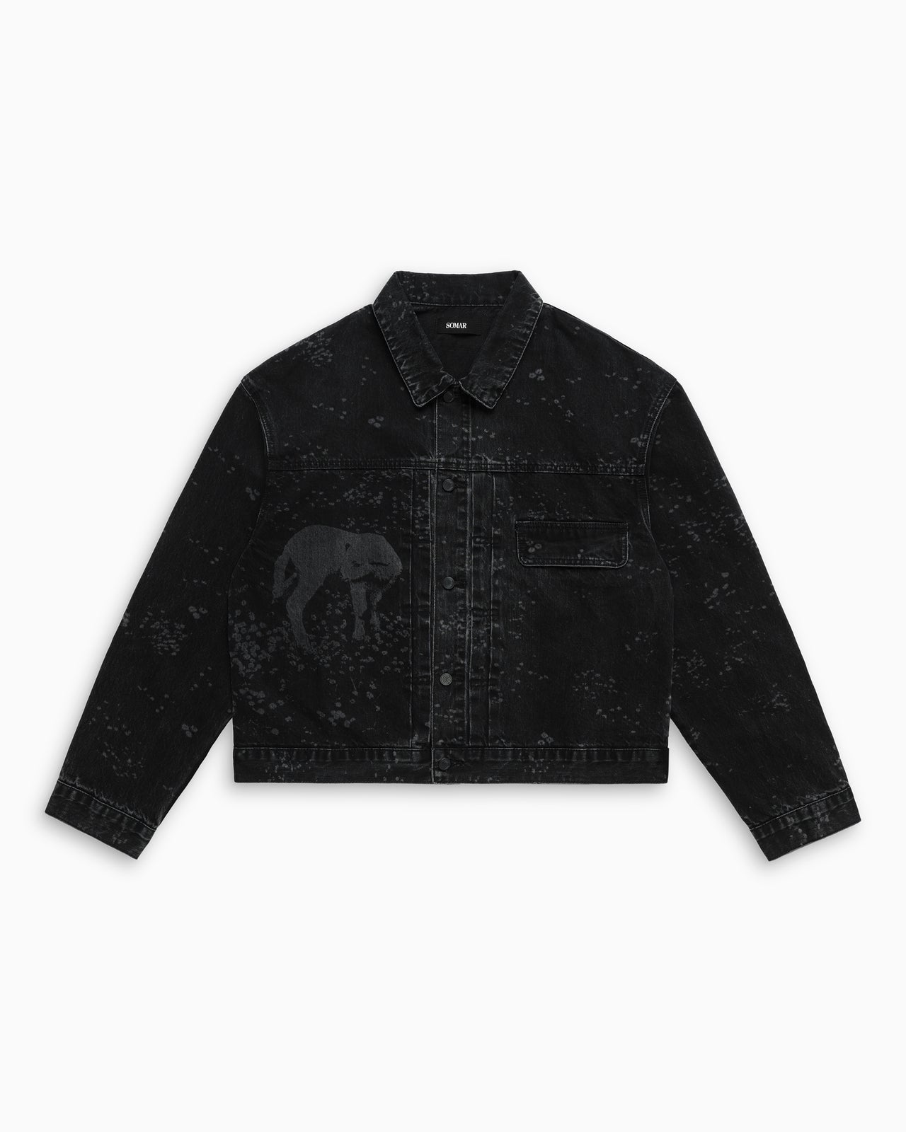 ISHMAEL DENIM JACKET [LAMB]