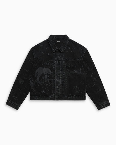 ISHMAEL DENIM JACKET [LAMB]