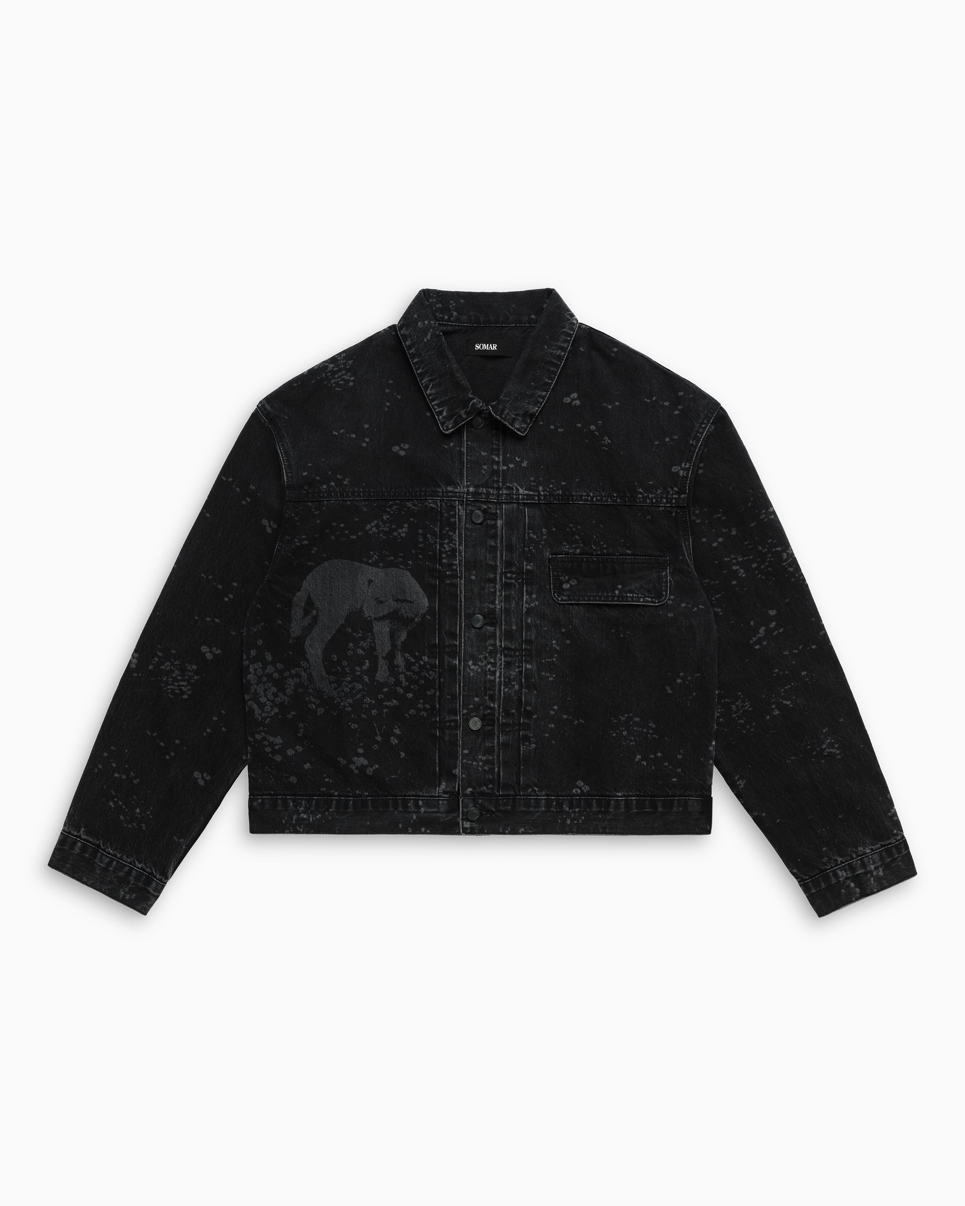 ISHMAEL DENIM JACKET [LAMB]