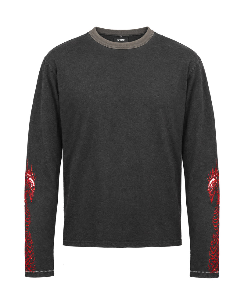 'BONEZ' STRETCHER LONGSLEEVE