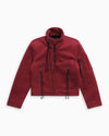 PERIL MOTO JACKET - BLOOD WOOL