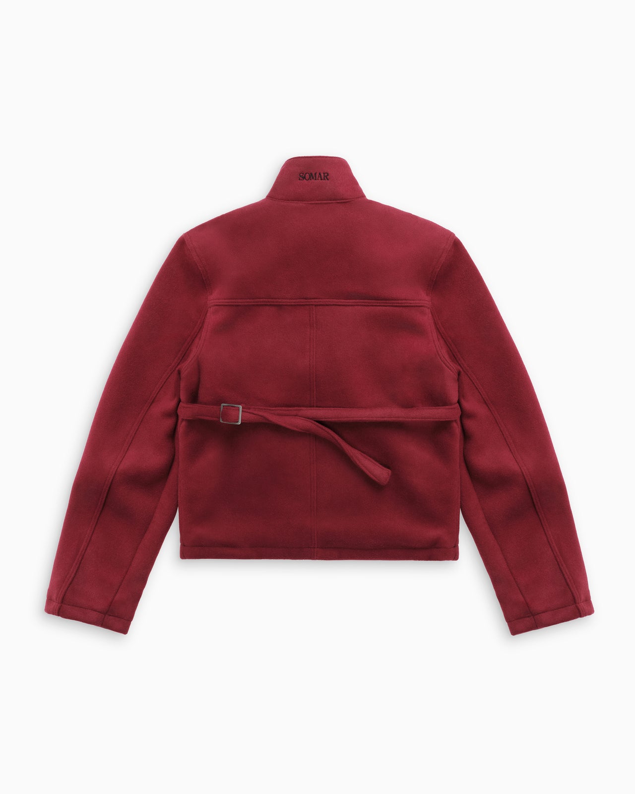 PERIL MOTO JACKET - BLOOD WOOL