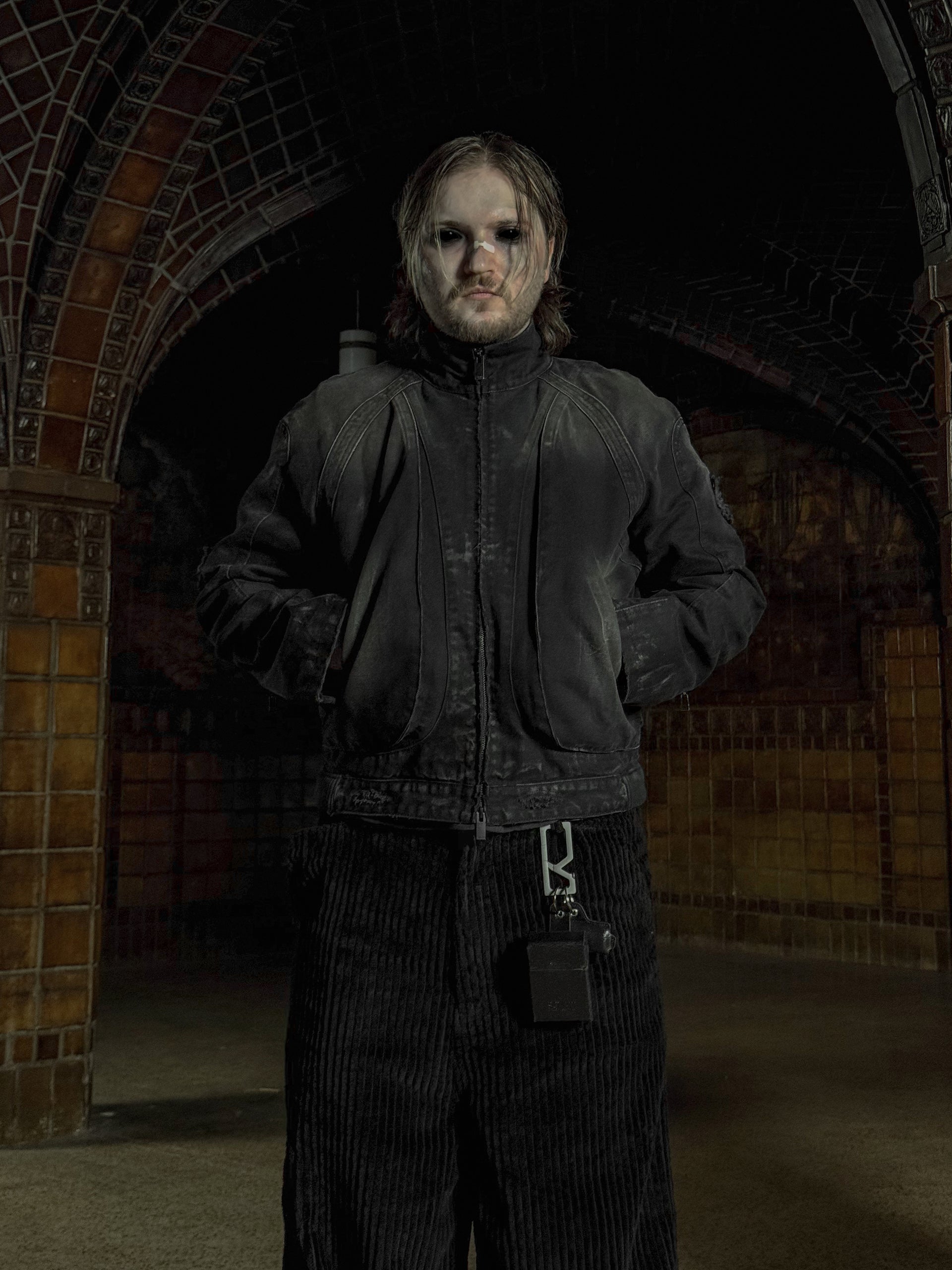 PULMO MOTO JACKET [THRASHED]