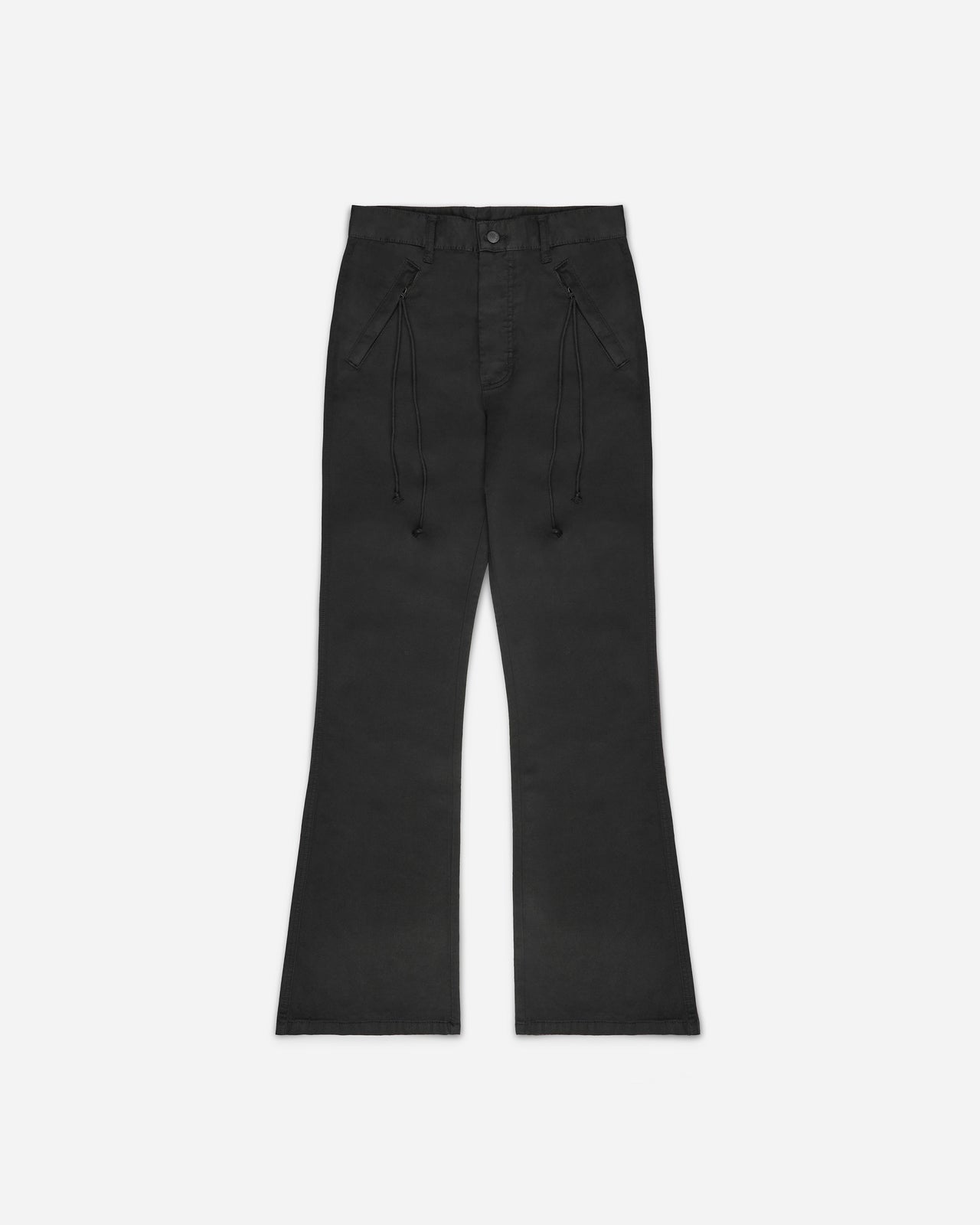 G74 TASSEL TROUSERS - BLACK
