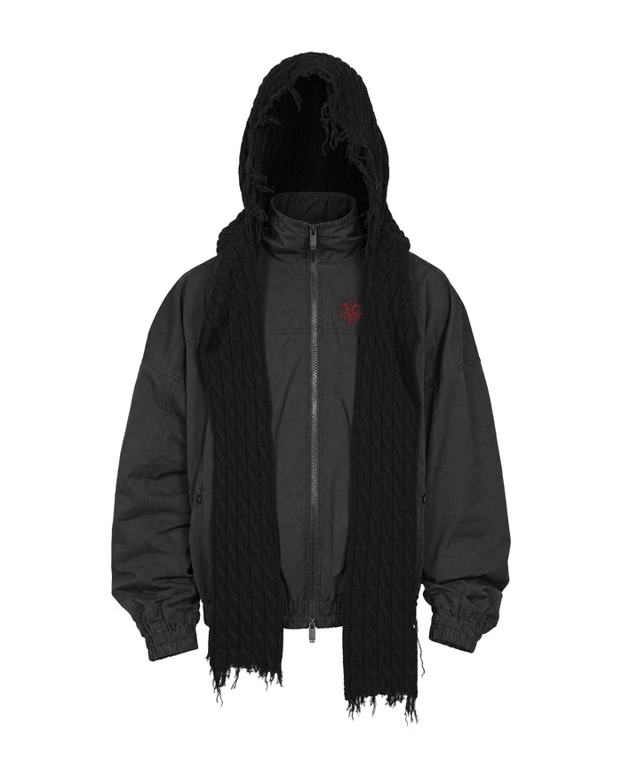 GAZ HOODED TRACK JACKET