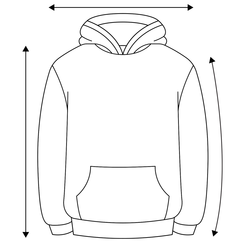 Size guide diagram