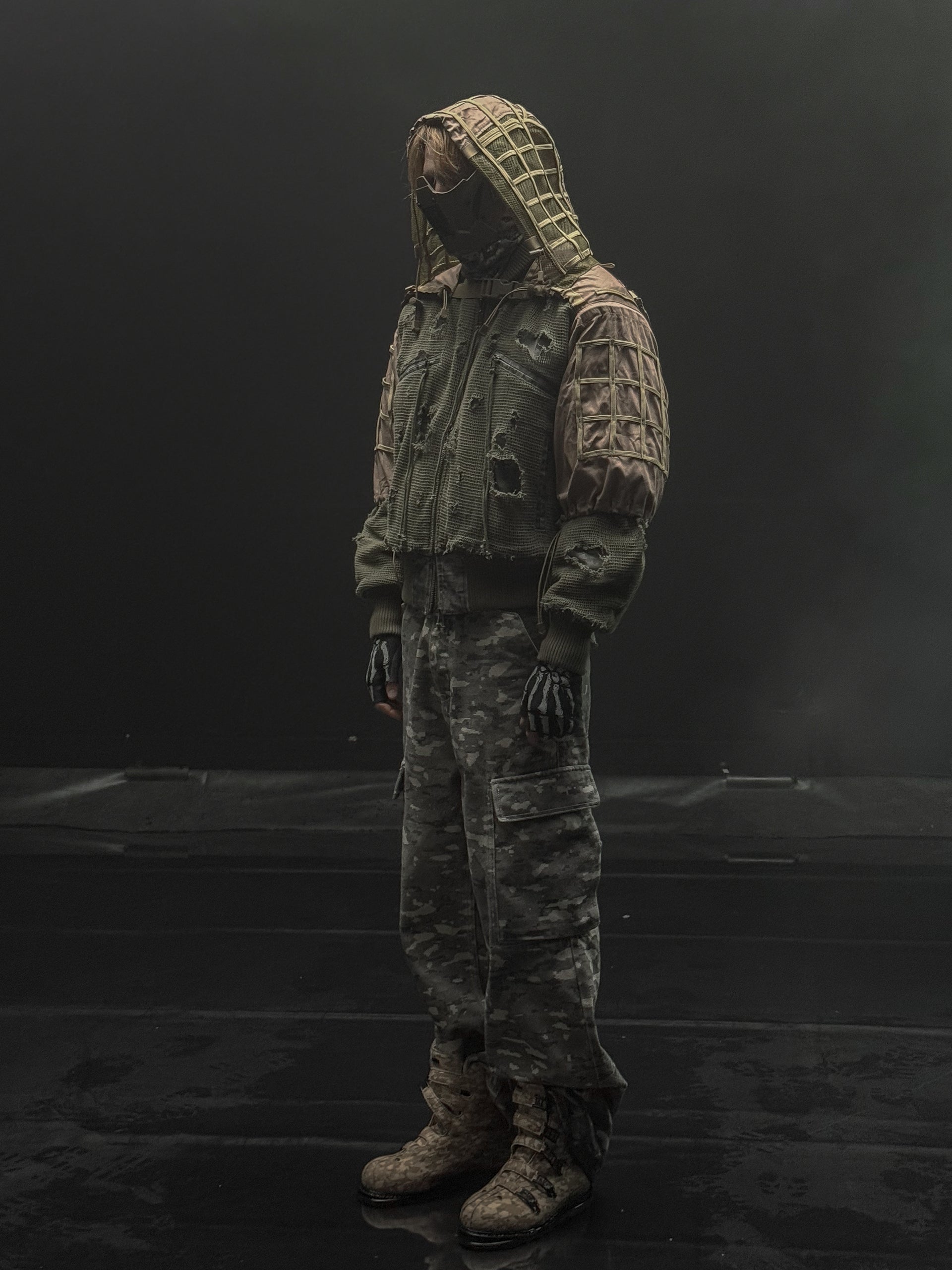 VEIL BOMBER JACKET [GHILLIE]