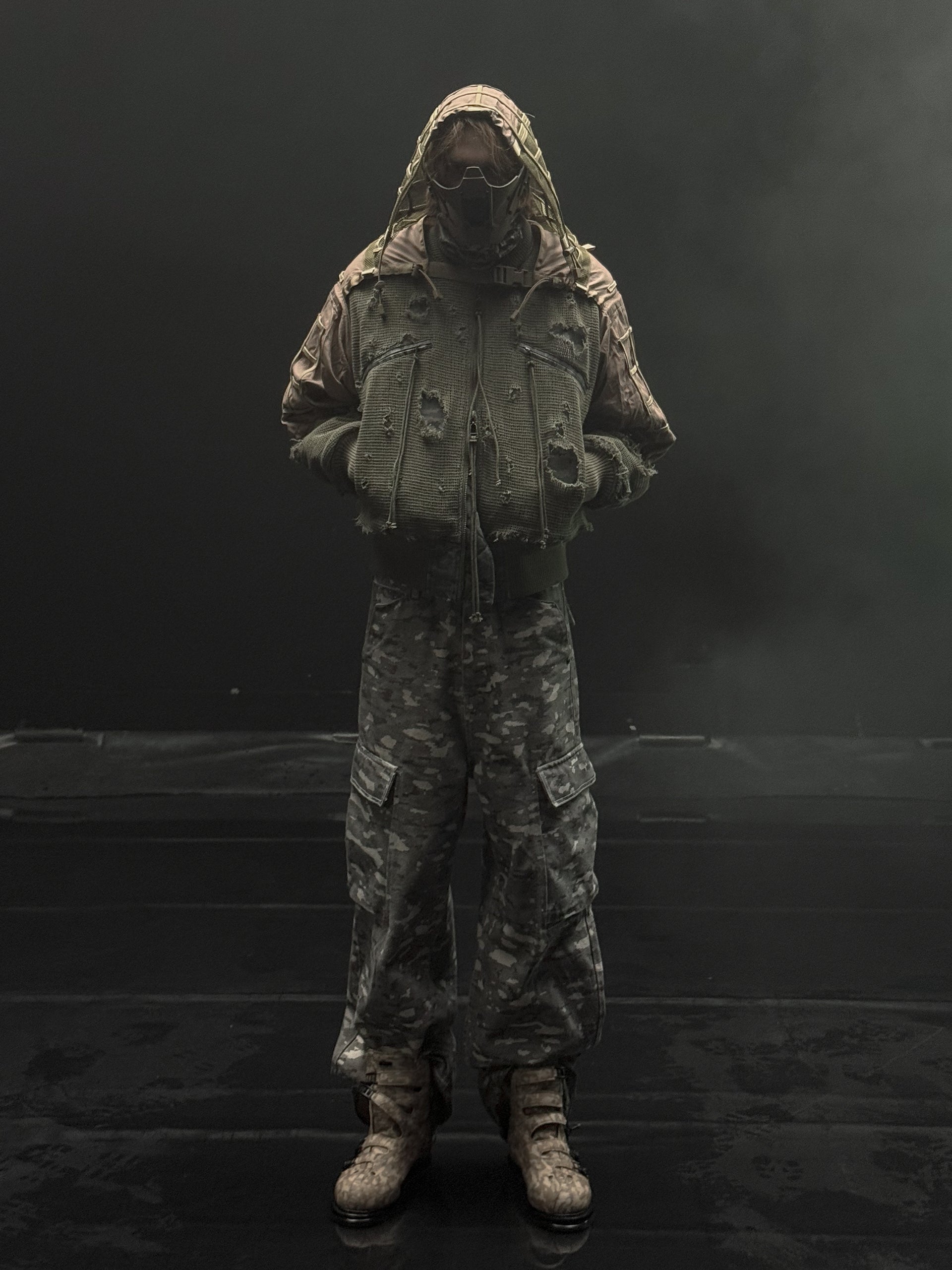 VEIL BOMBER JACKET [GHILLIE]
