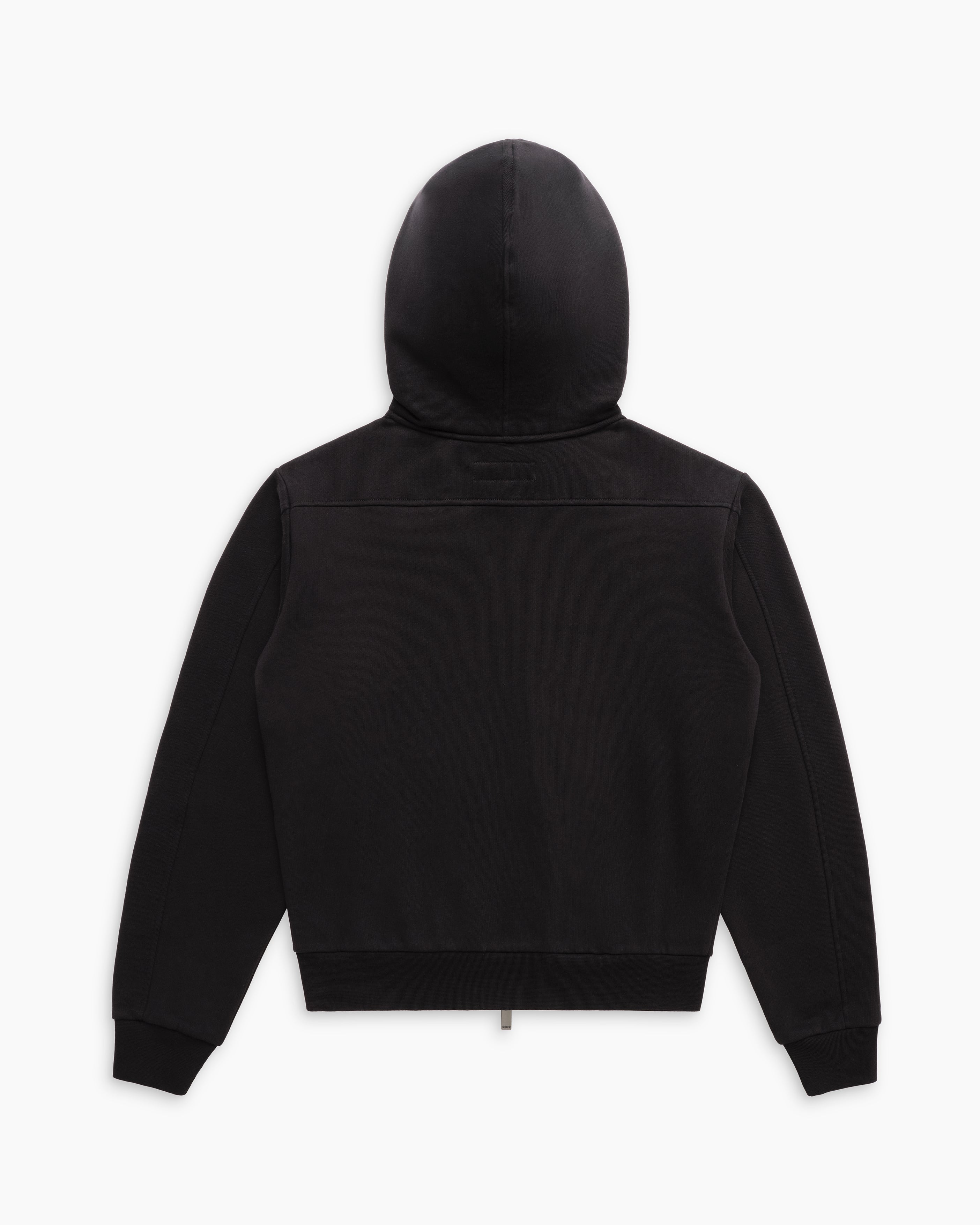 NANO ZIP HOODIE [BLACK] - Second Image