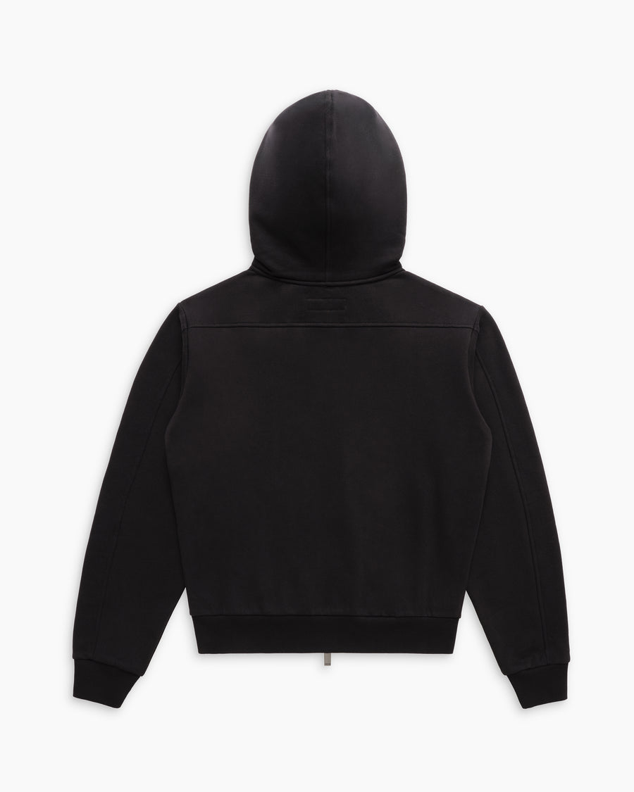 NANO ZIP HOODIE [BLACK] 2