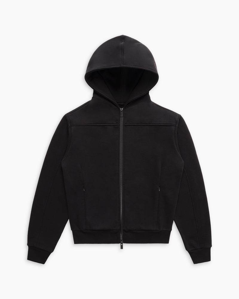 NANO ZIP HOODIE [BLACK]