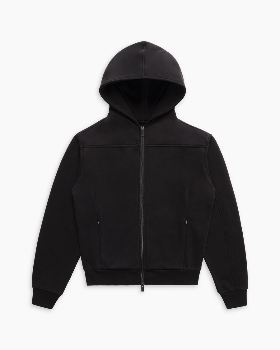 NANO ZIP HOODIE [BLACK] 1
