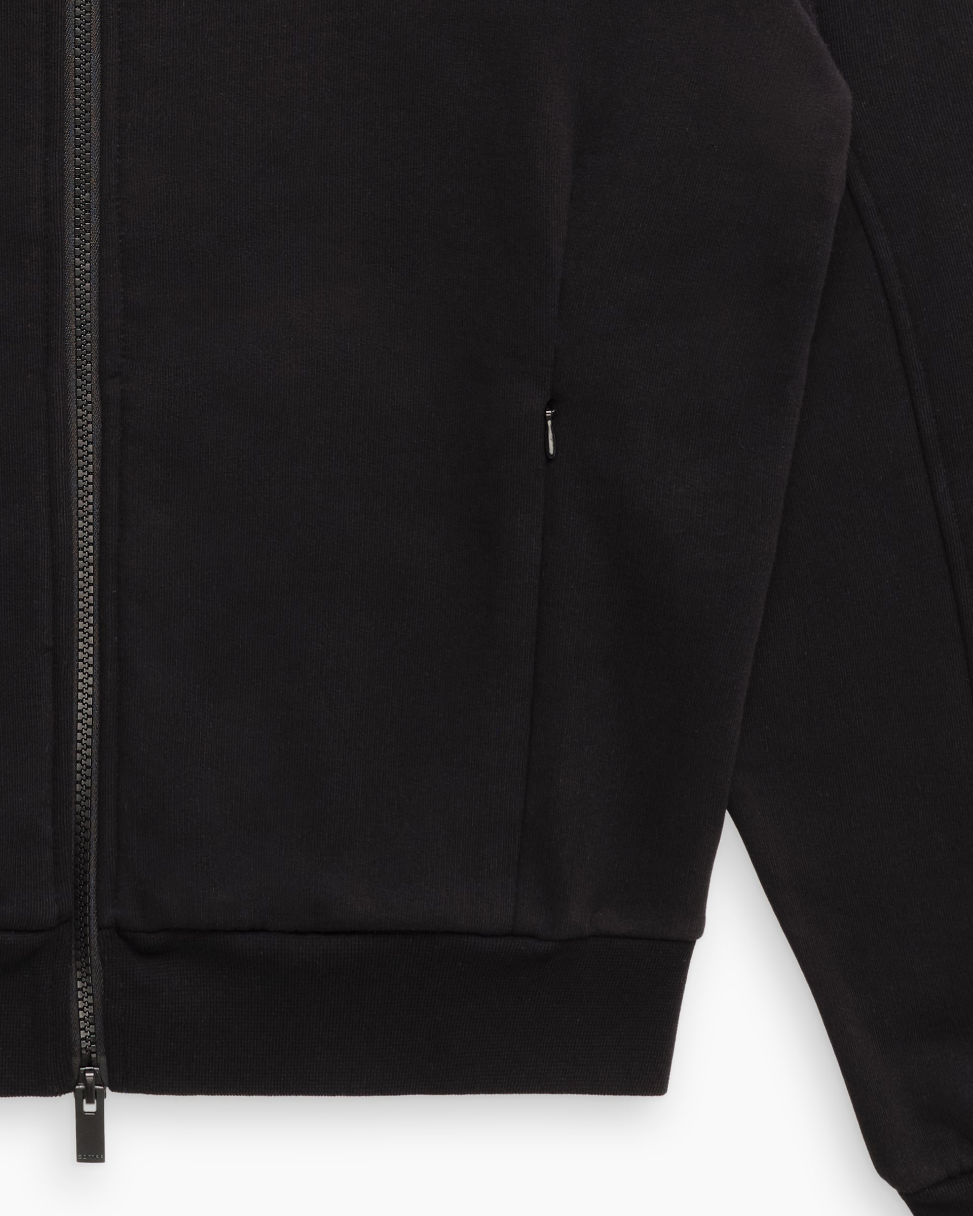 NANO ZIP HOODIE [BLACK]