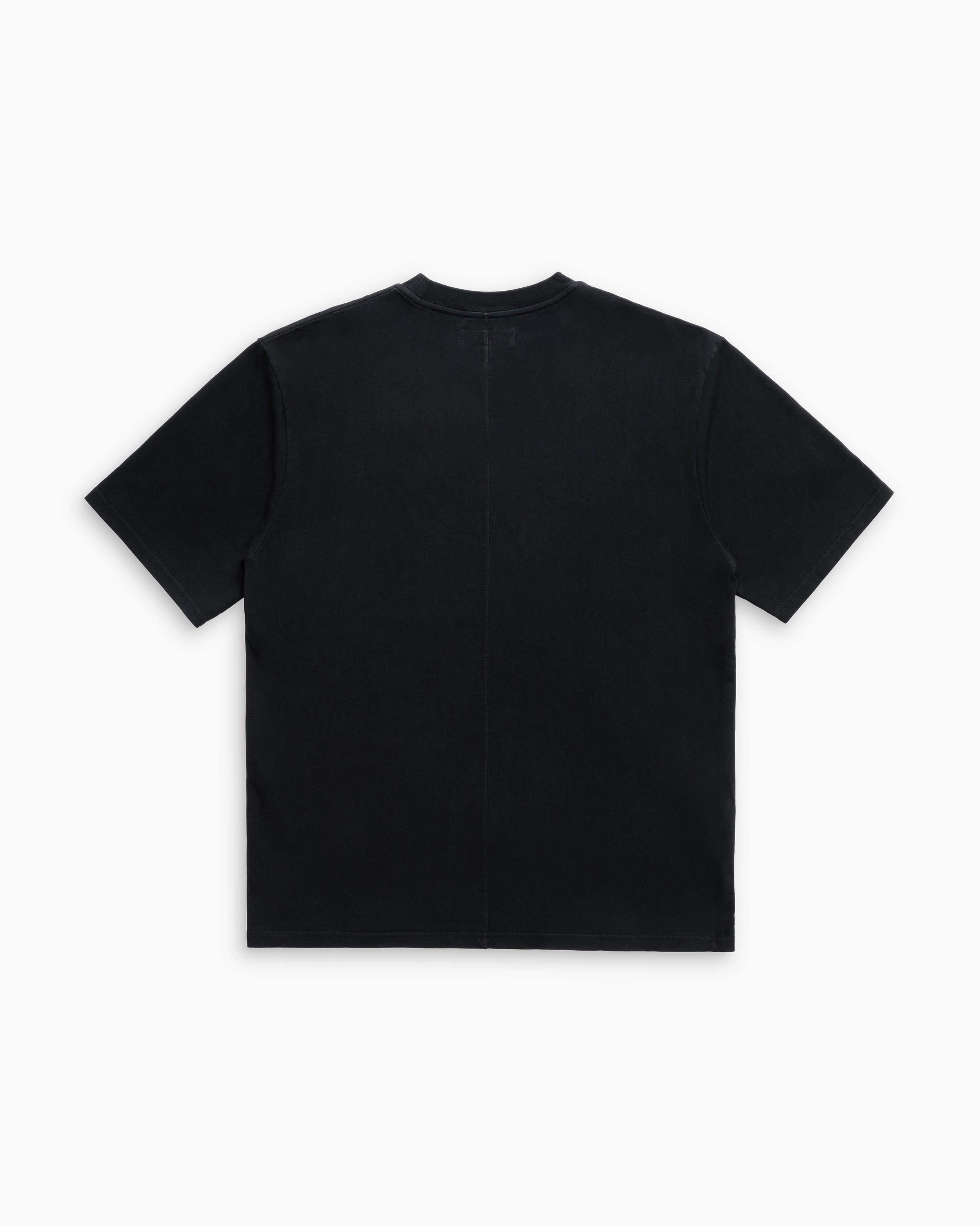 NULL TEE [RAW BLACK] - Second Image