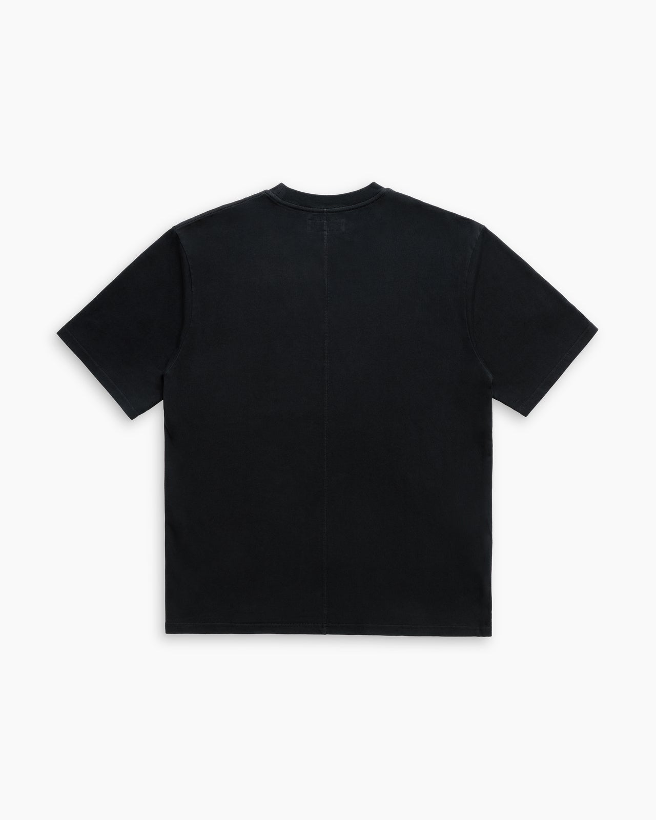 NULL TEE [RAW BLACK]