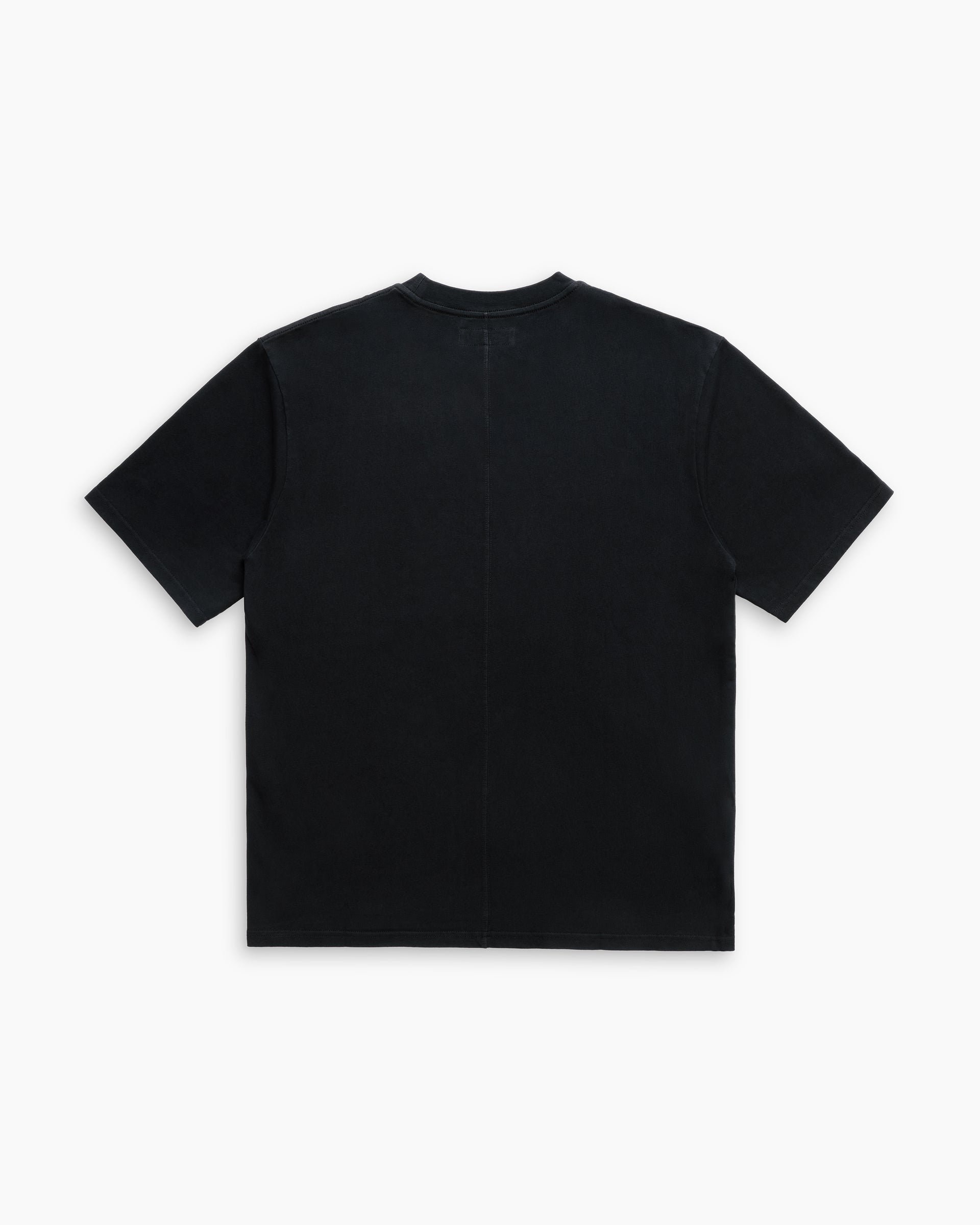 NULL TEE [RAW BLACK]
