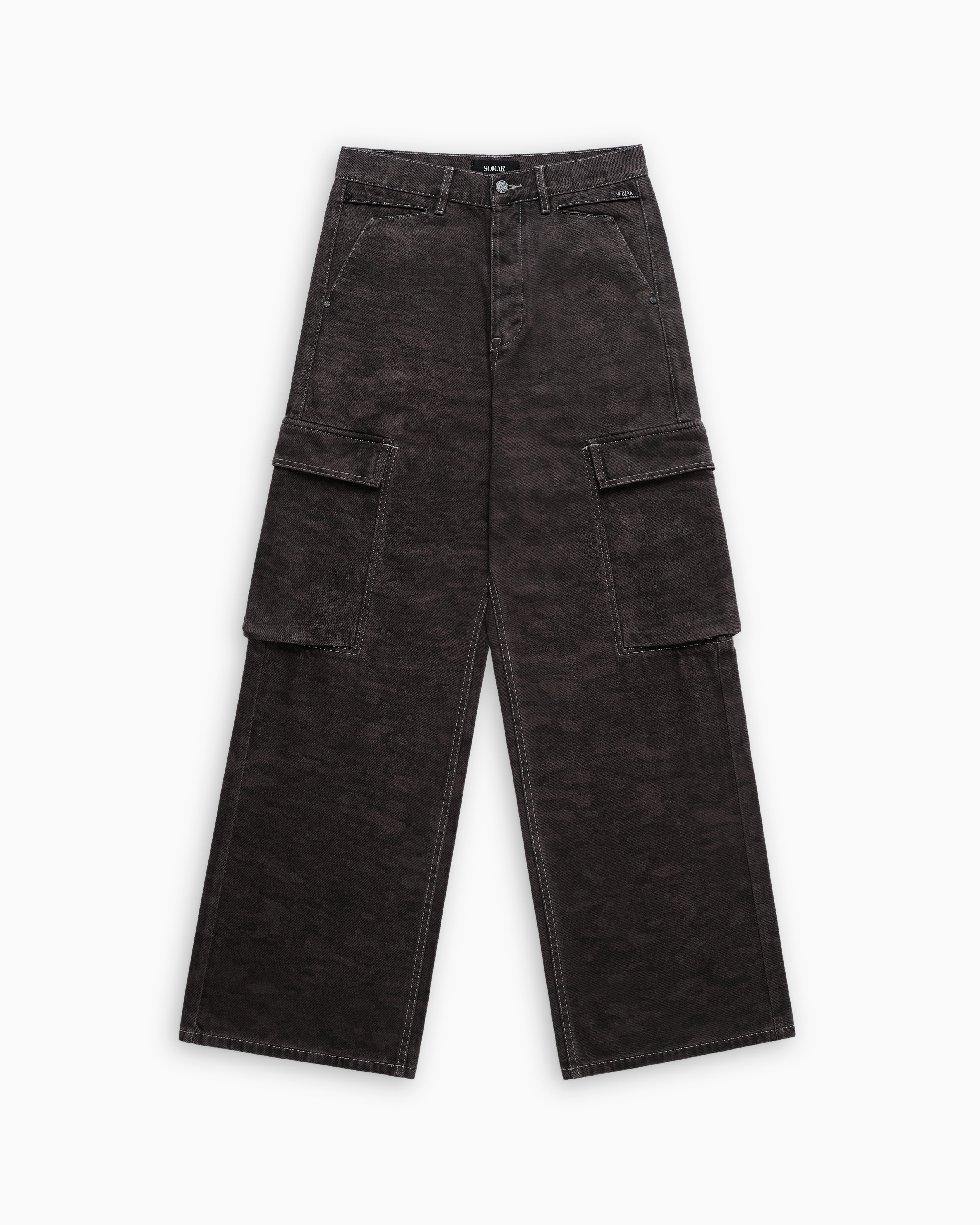 PEQUOD DIGI CAMO CARGOS [DYED]