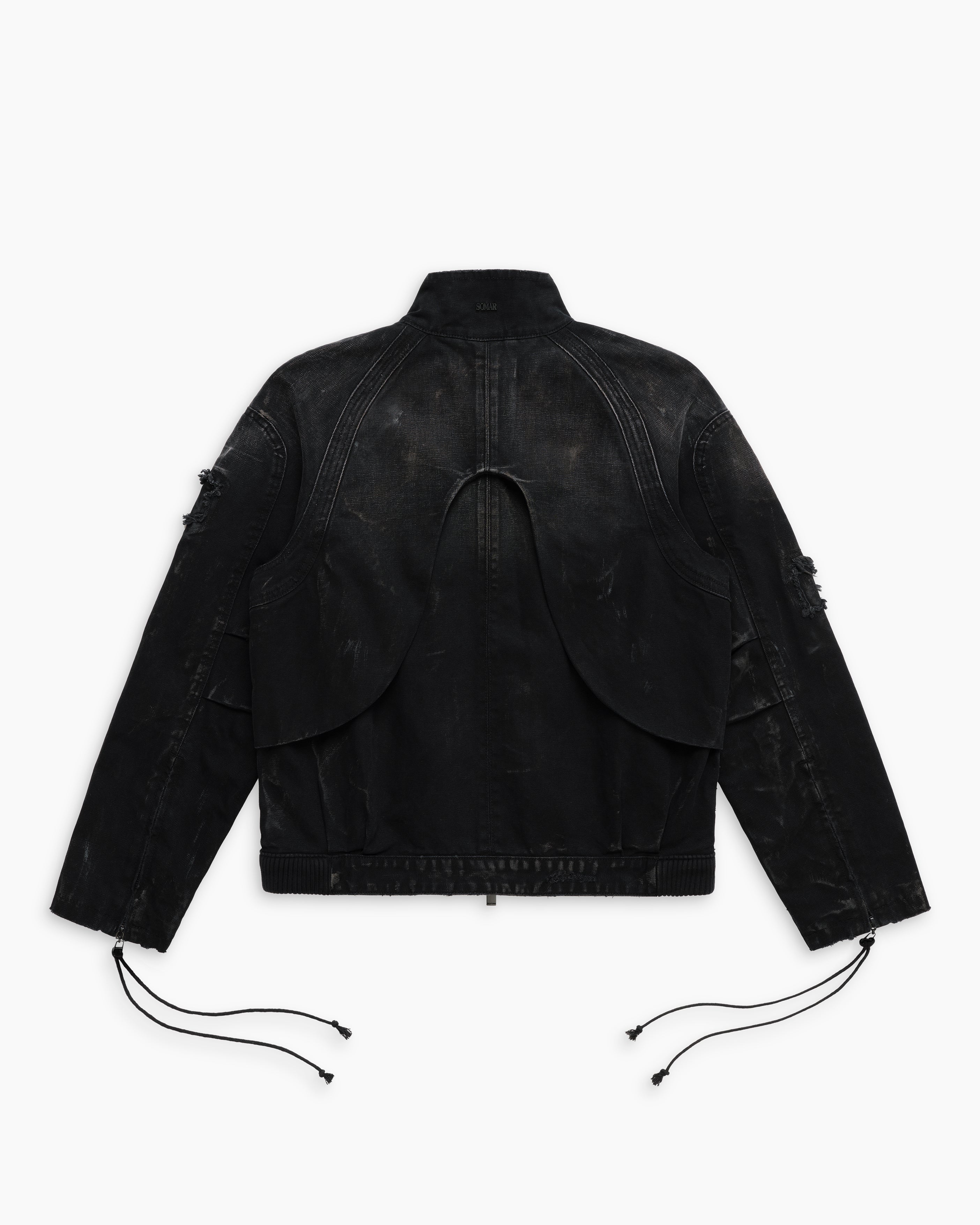 PULMO MOTO JACKET [THRASHED] - Second Image
