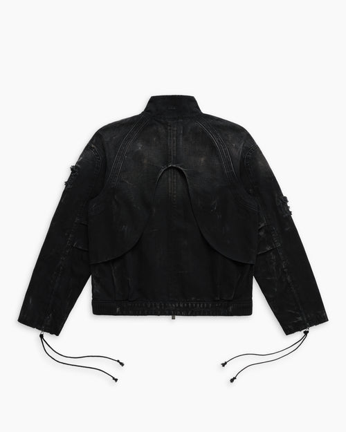 PULMO MOTO JACKET [THRASHED] - Second Image