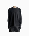 STRETCHER LONGSLEEVE [RAW BLACK]