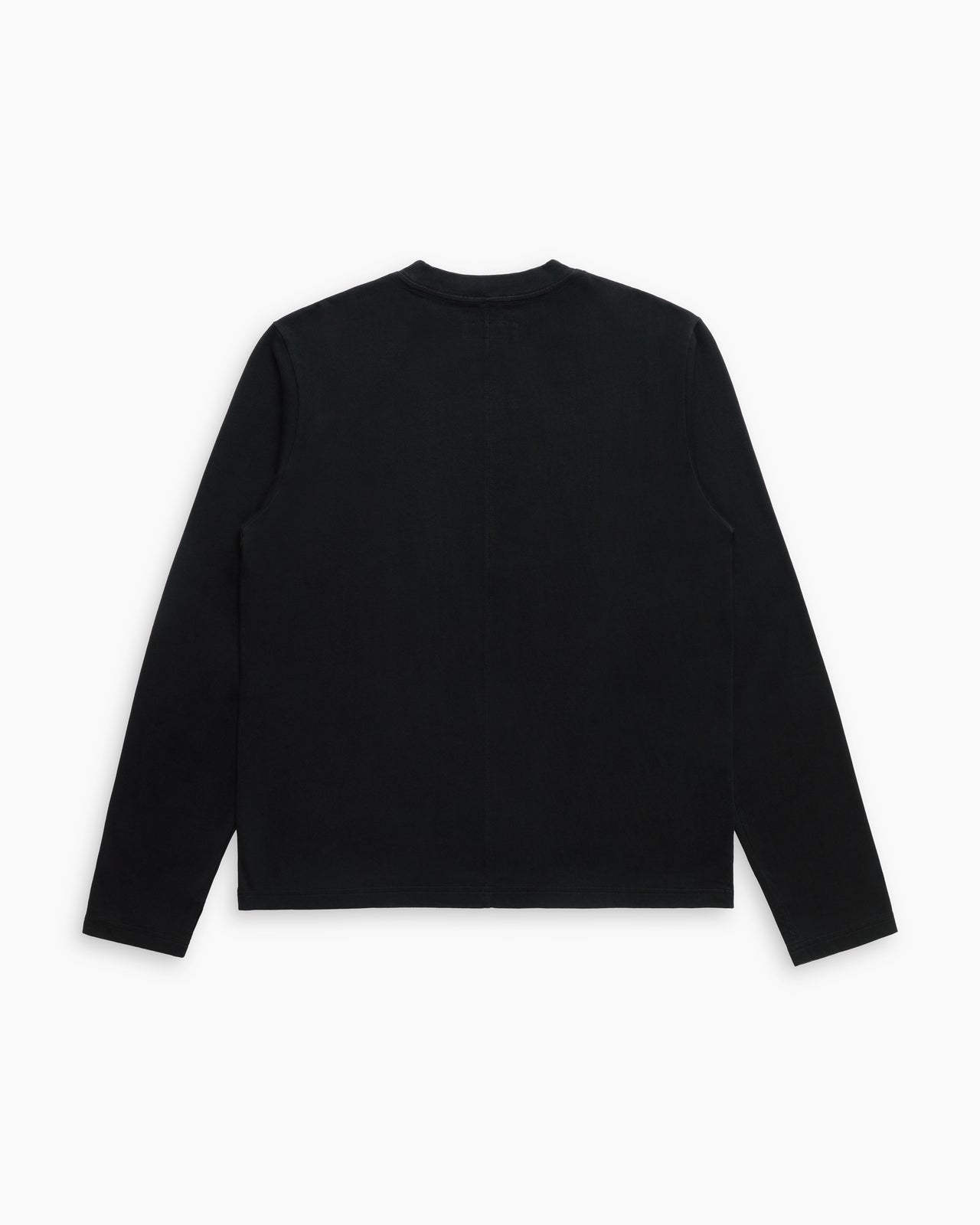 STRETCHER LONGSLEEVE [RAW BLACK]