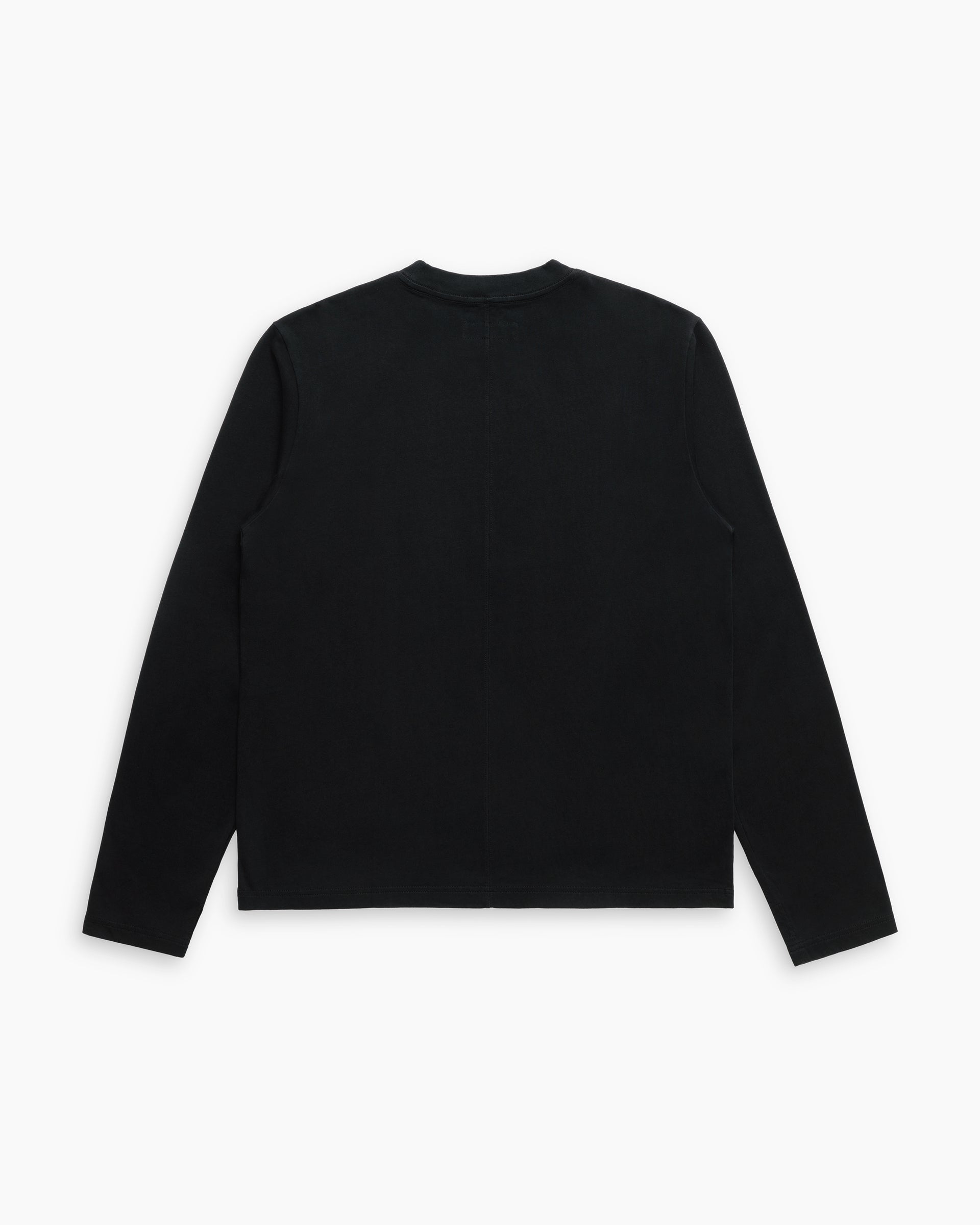 STRETCHER LONGSLEEVE [RAW BLACK]