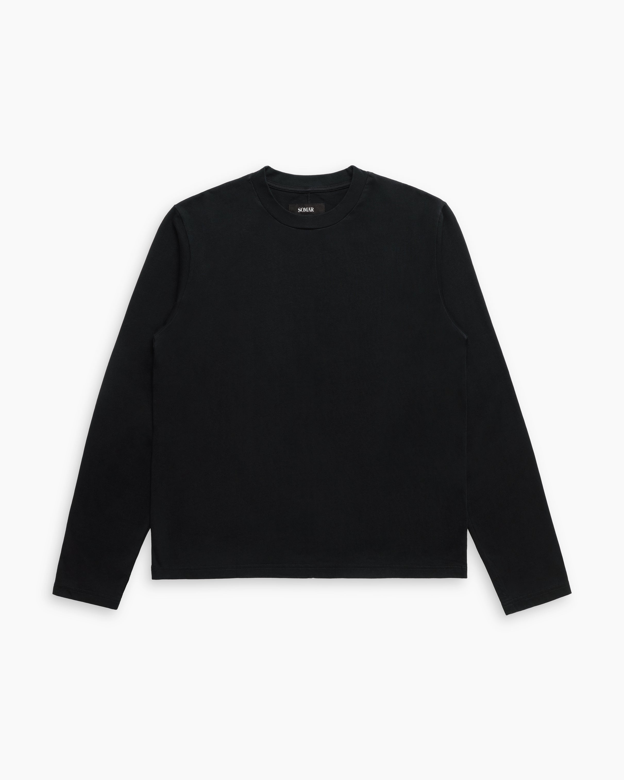 STRETCHER LONGSLEEVE [RAW BLACK]