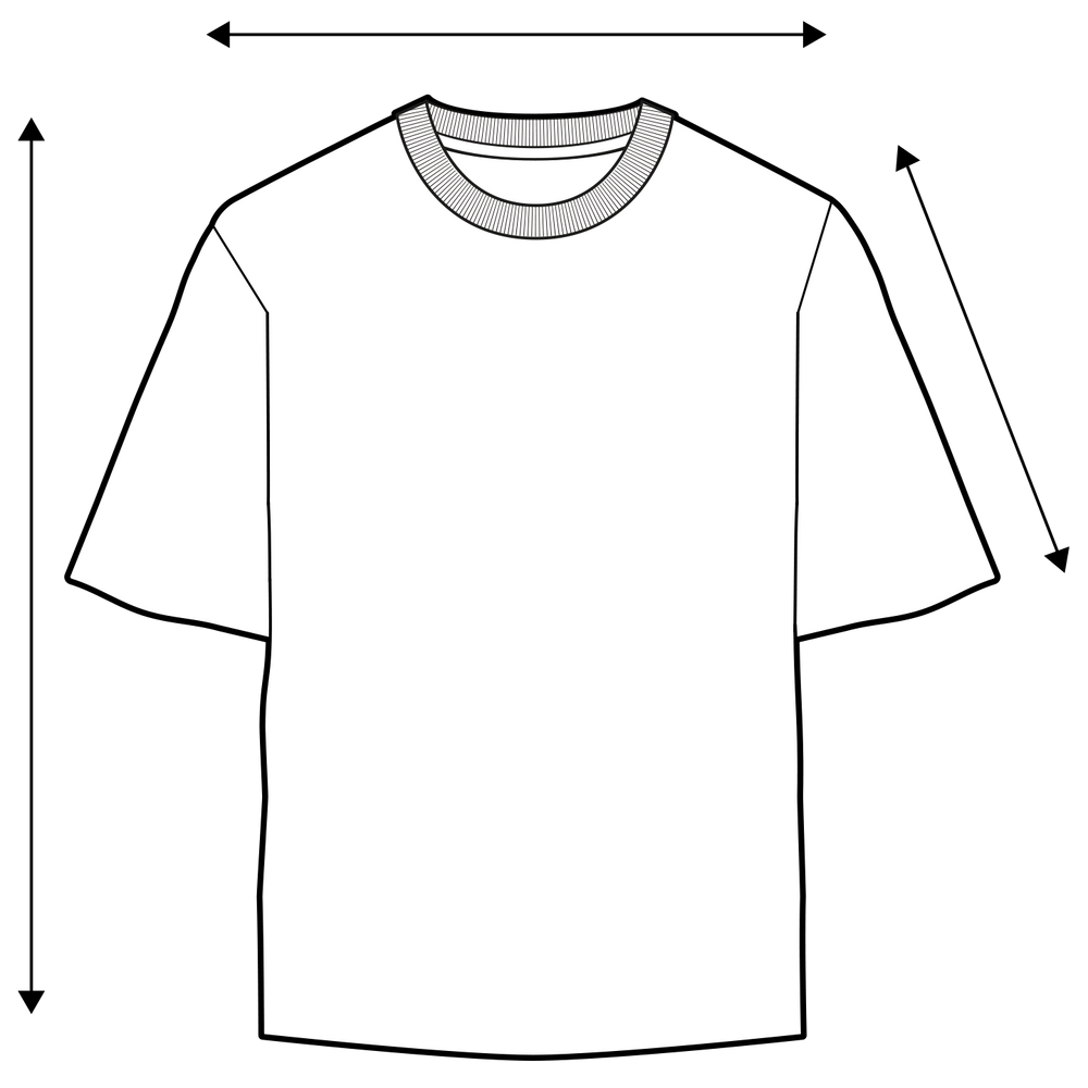 Size guide diagram