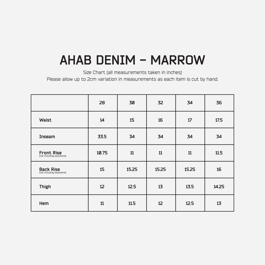 AHAB DENIM - MARROW